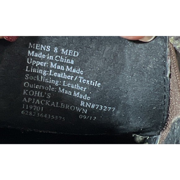 Apt.9 Men’s Slip On Loafer Dress Shoes Jackal Brown Size 8M - Picture 12 of 12